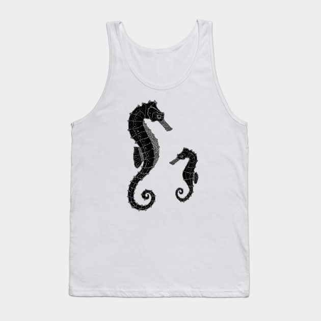 Seahorse Baby Tank Top by Ava Ray Doodles